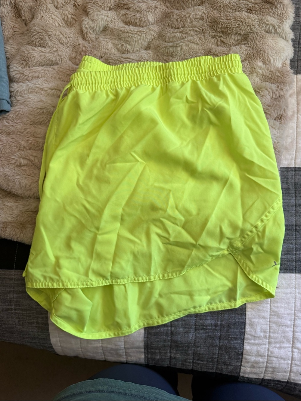 Old Navy Neon Yellow Athletic Shorts